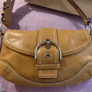 Coach Tan Leather Soho Bag 10578